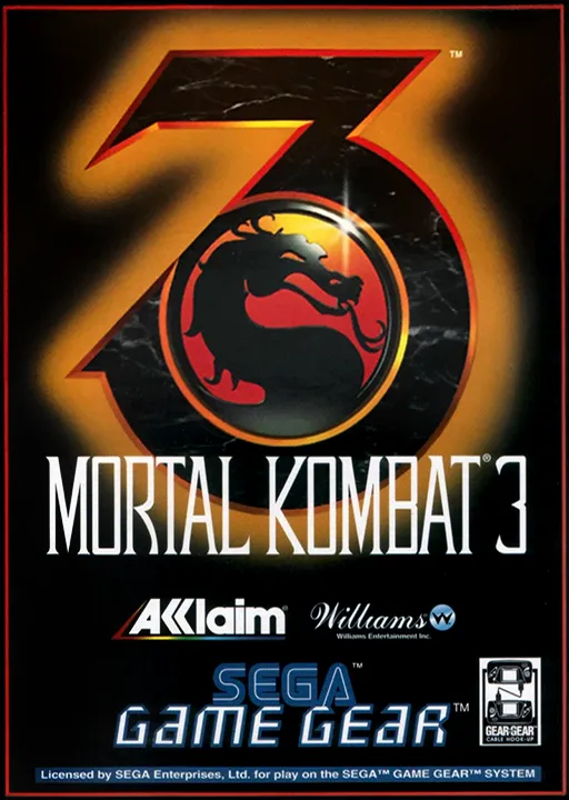 Обложка игры Mortal Kombat 3